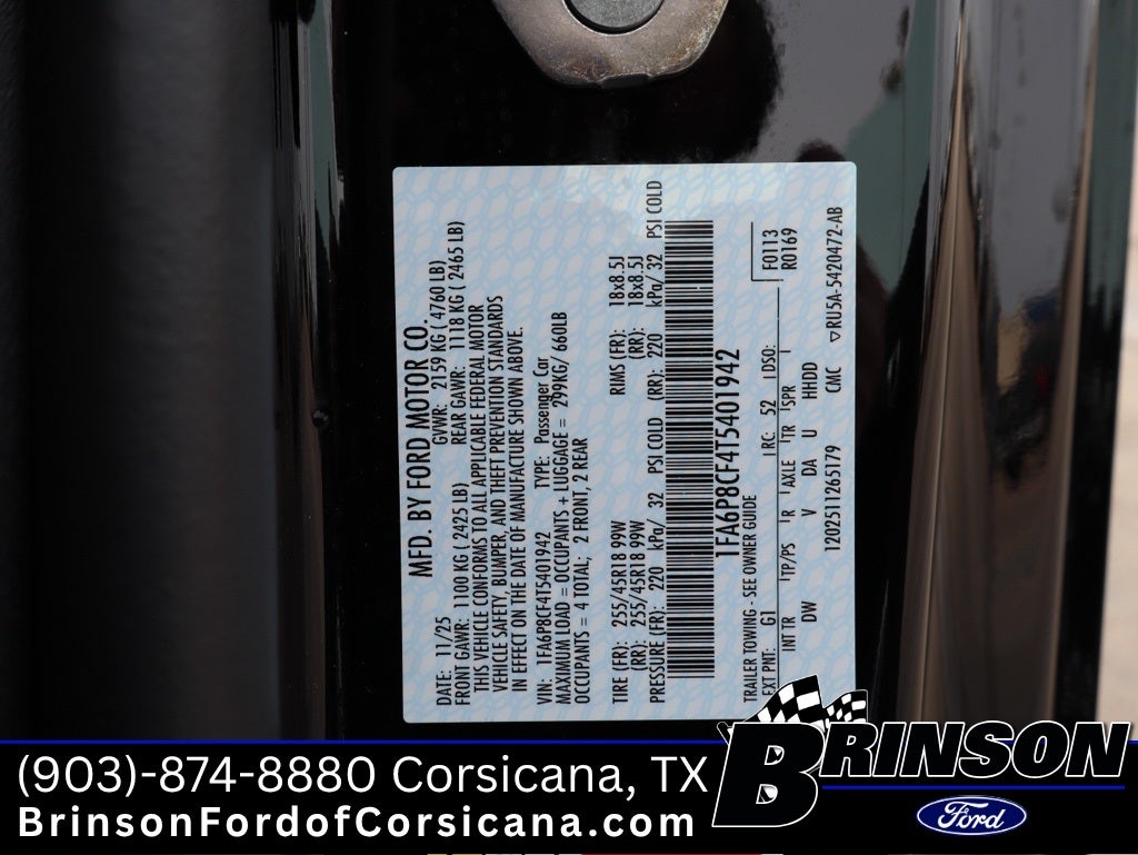 2026 Ford Mustang GT