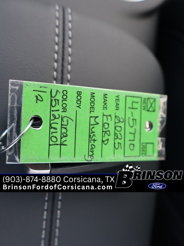 2025 Ford Mustang EcoBoost