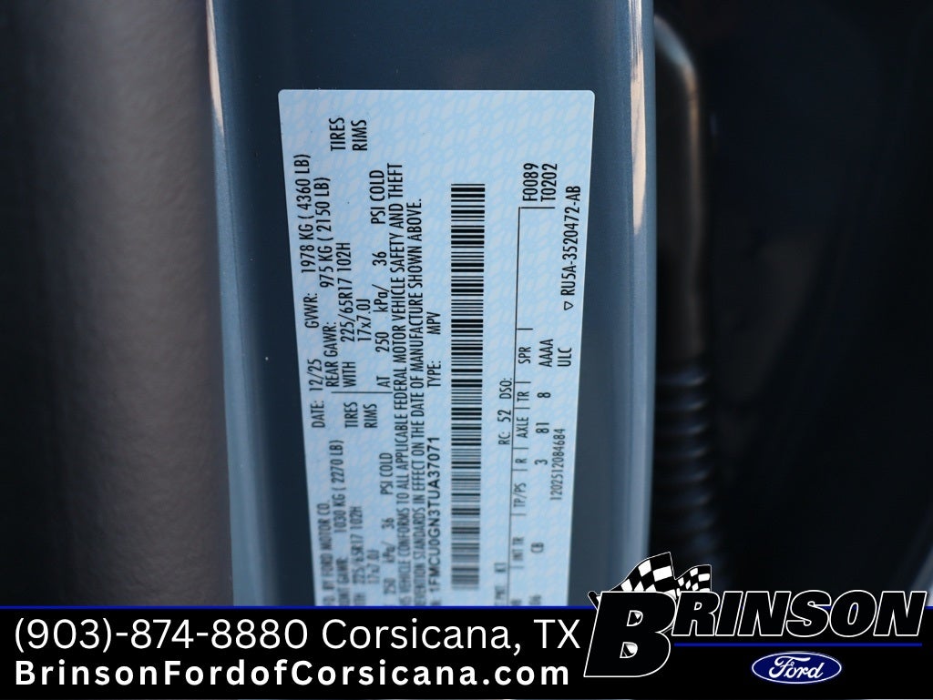 2026 Ford Escape Active