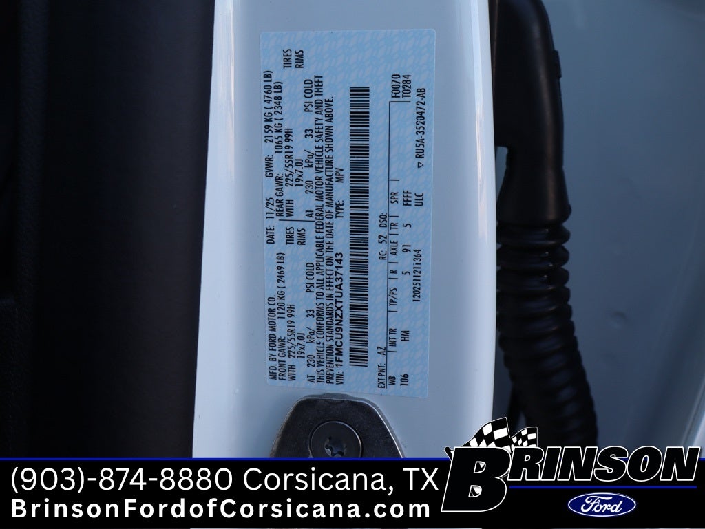 2026 Ford Escape Hybrid ST-Line Select