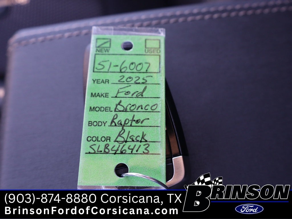 2025 Ford Bronco Raptor