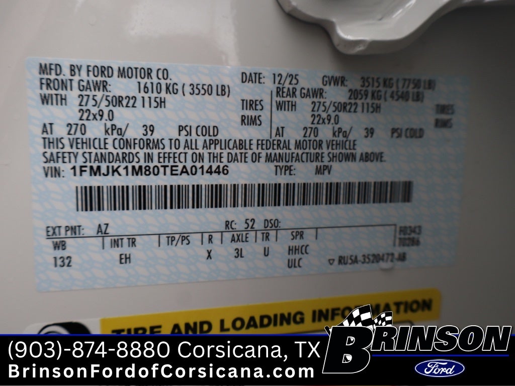 2026 Ford Expedition Max Platinum