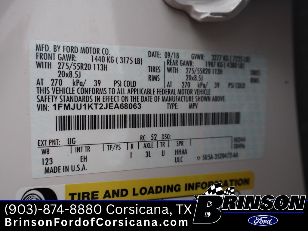 2018 Ford Expedition Limited