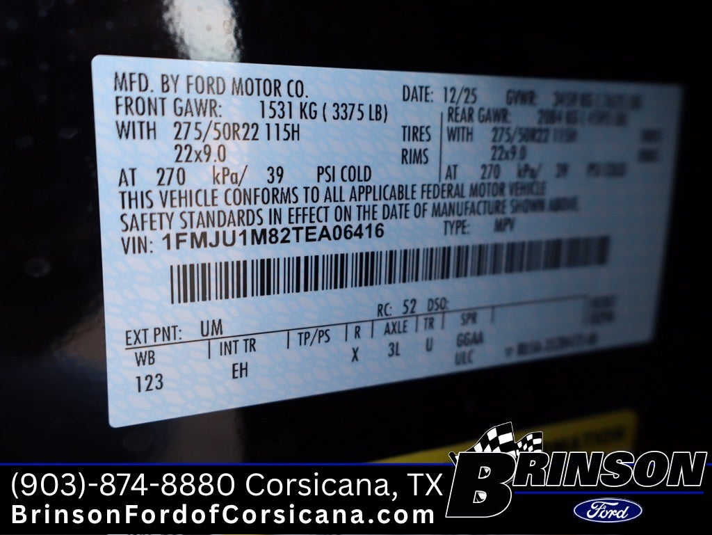 2026 Ford Expedition Platinum