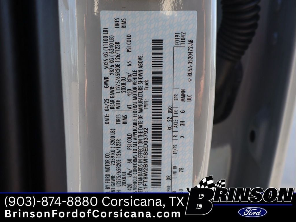 2025 Ford F-250 Platinum