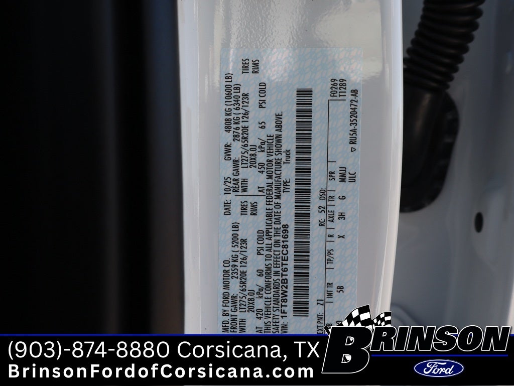 2026 Ford F-250SD Lariat