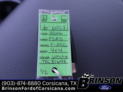 2026 Ford F-250SD Lariat