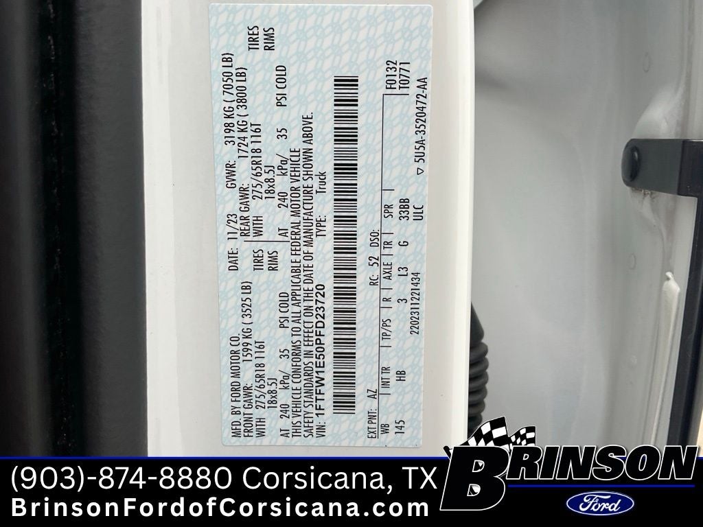 2023 Ford F-150 LARIAT