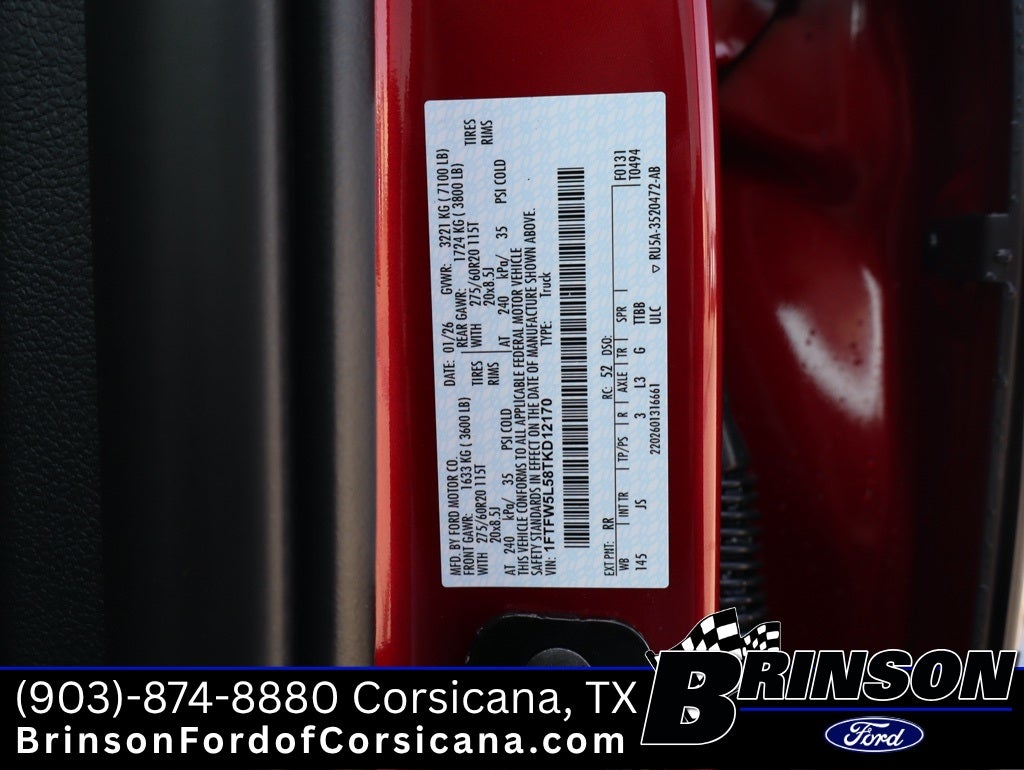 2026 Ford F-150 Lariat