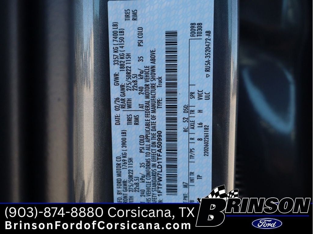 2026 Ford F-150 Platinum