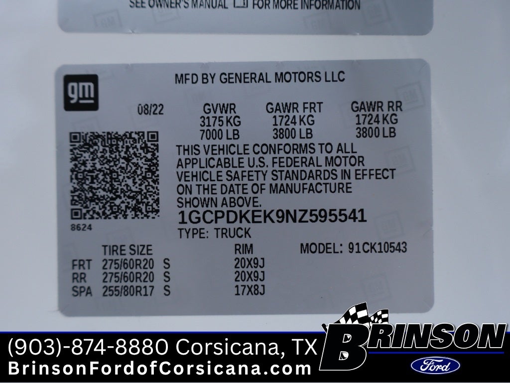 2022 Chevrolet Silverado 1500 LT