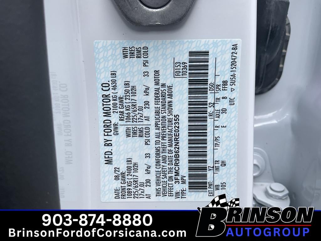 2022 Ford Bronco Sport Big Bend