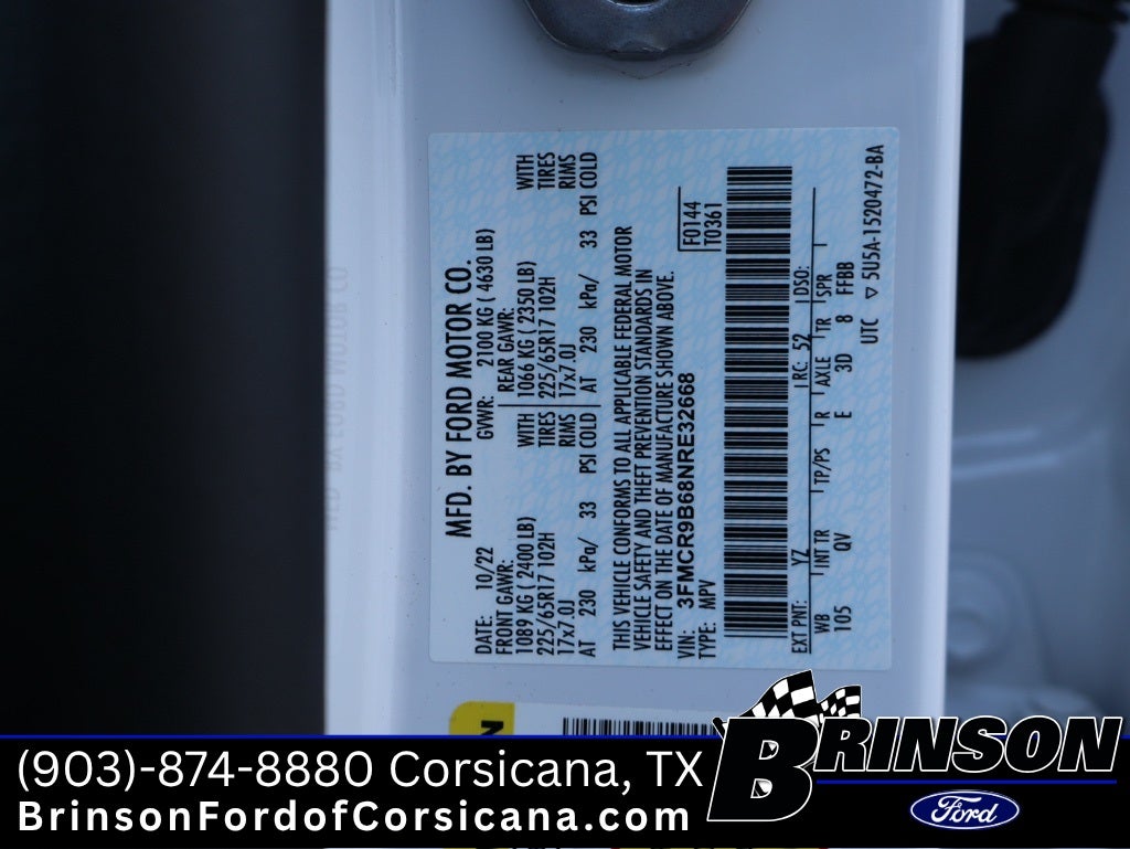 2022 Ford Bronco Sport Big Bend