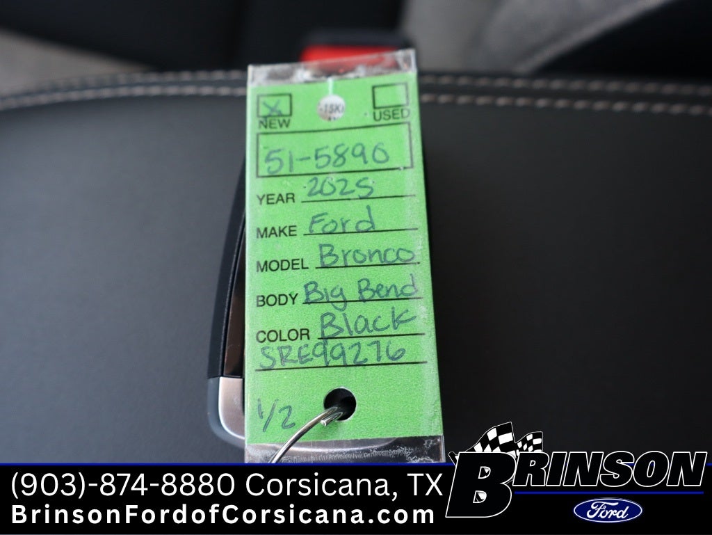 2025 Ford Bronco Sport Big Bend