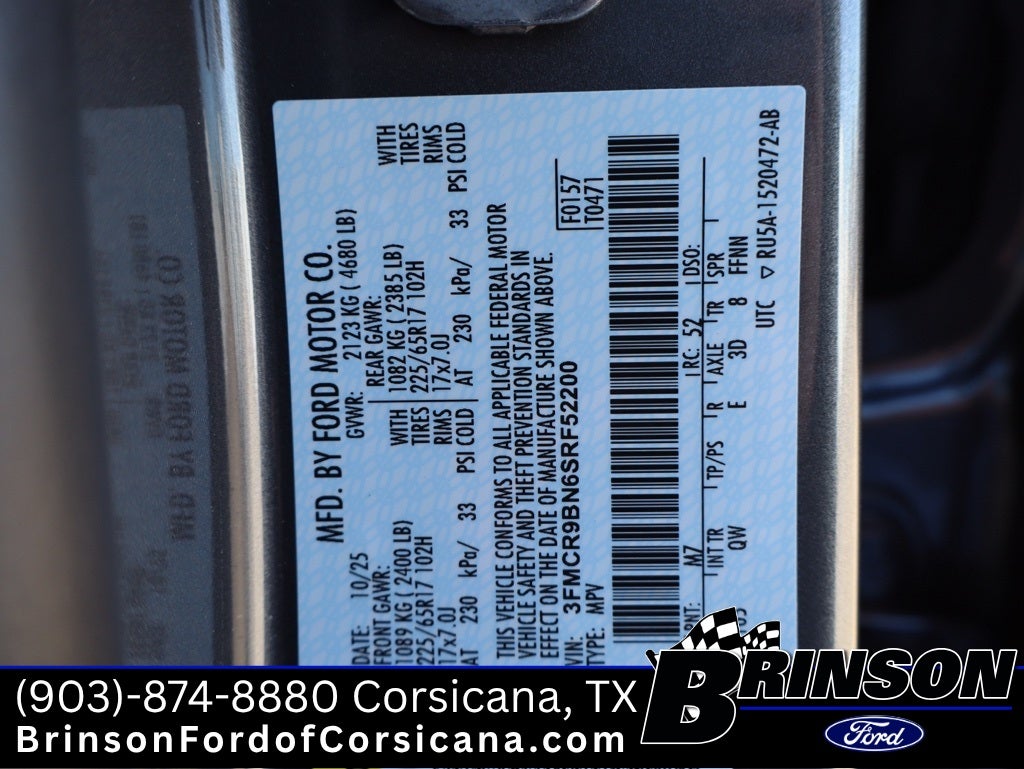 2025 Ford Bronco Sport Big Bend