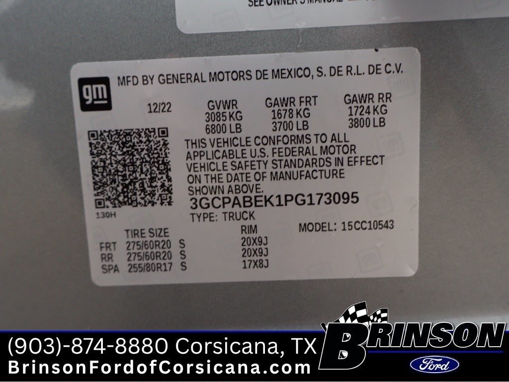 2023 Chevrolet Silverado 1500 Custom