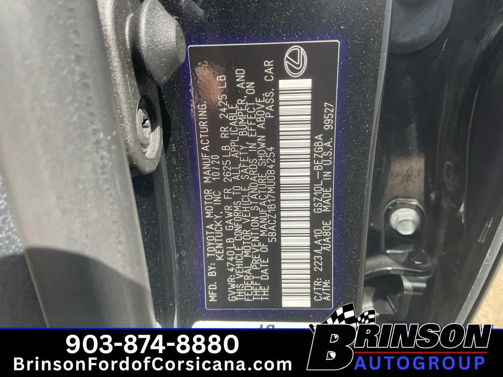 2021 Lexus ES 350 Base