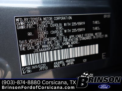 2023 Toyota Venza XLE